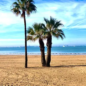 Apartamento Primera Linea Playa Valdelagrana Vistas Al Mar, El Puerto de Santa María